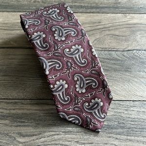 Nordstrom England Silk Paisley Tie
